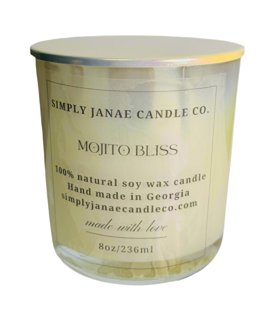 Mojito Bliss Wood Wick Candle