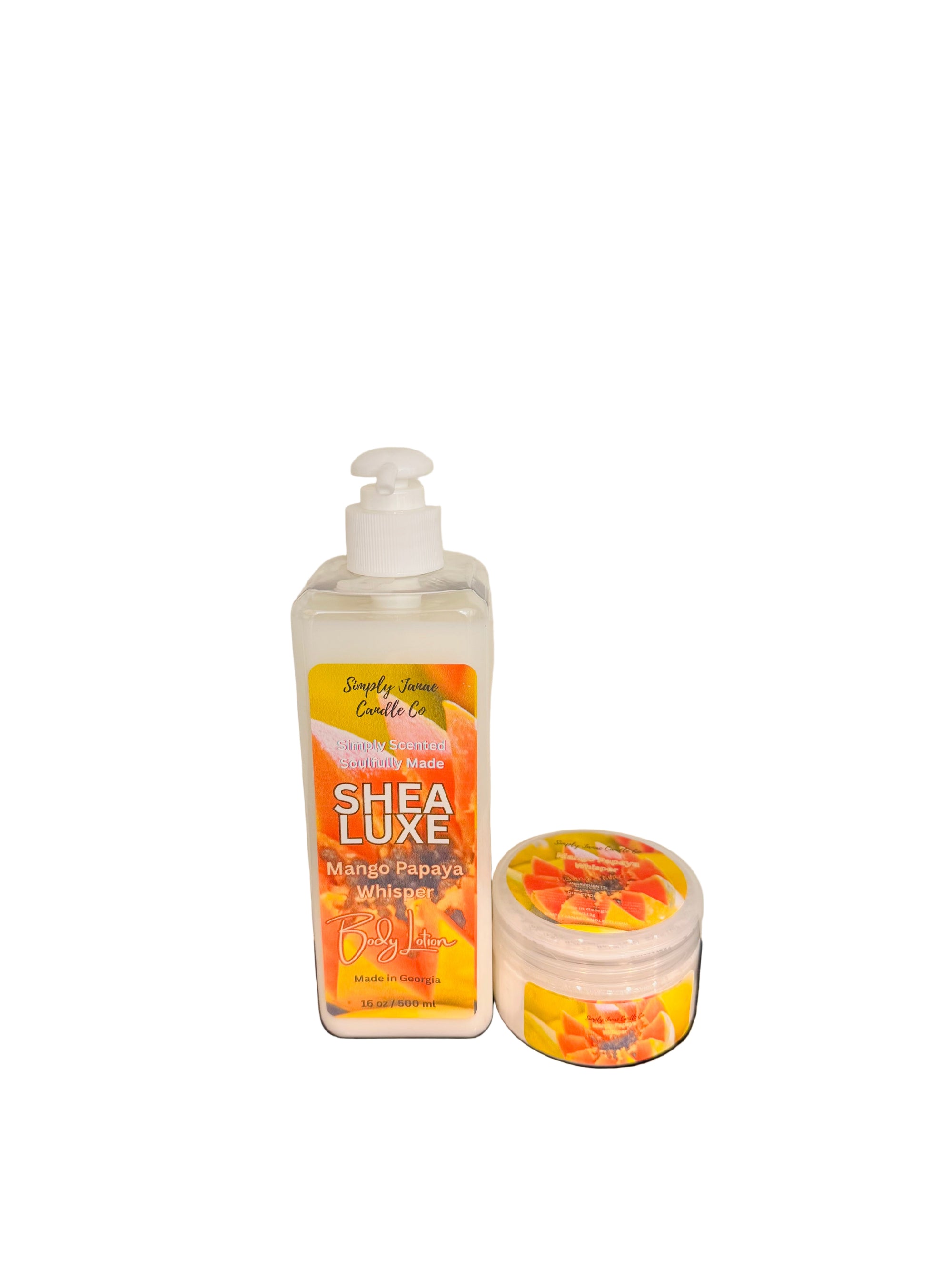 (New)Pamper Me Bundle Body Care Set Shea Luxe Body Lotion, Dusting Powder