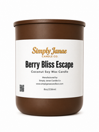 Coconut Soy Candles - Matte Umber Jar | 8oz