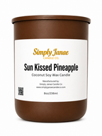 Coconut Soy Candles - Matte Umber Jar | 8oz