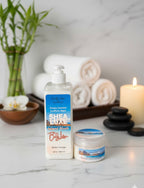 (New)Pamper Me Bundle Body Care Set Shea Luxe Body Lotion, Dusting Powder