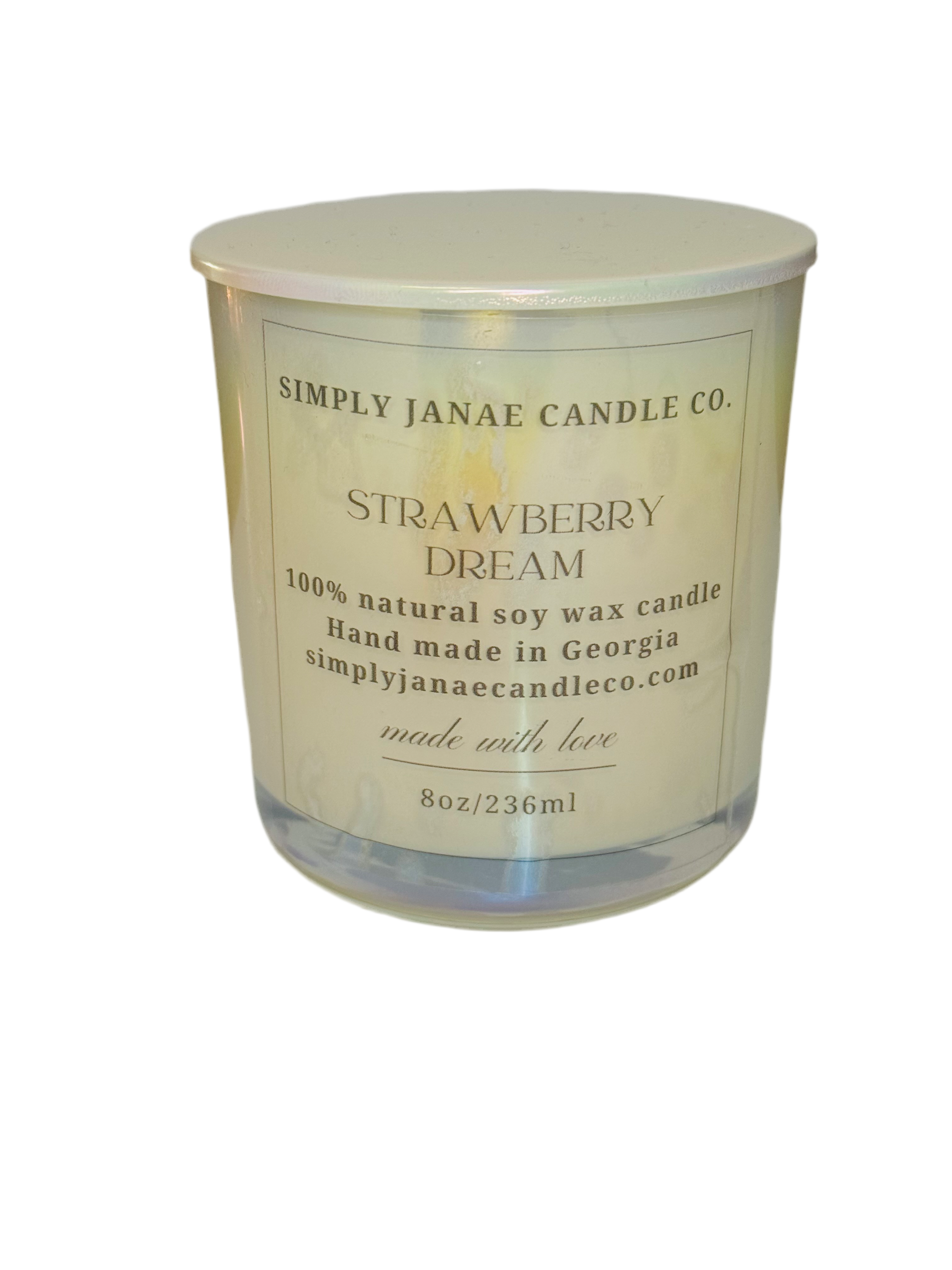 Strawberry Dream Wood Wick Candle