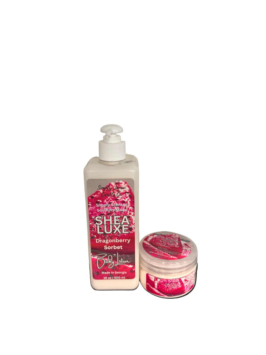 (New)Pamper Me Bundle Body Care Set Shea Luxe Body Lotion, Dusting Powder