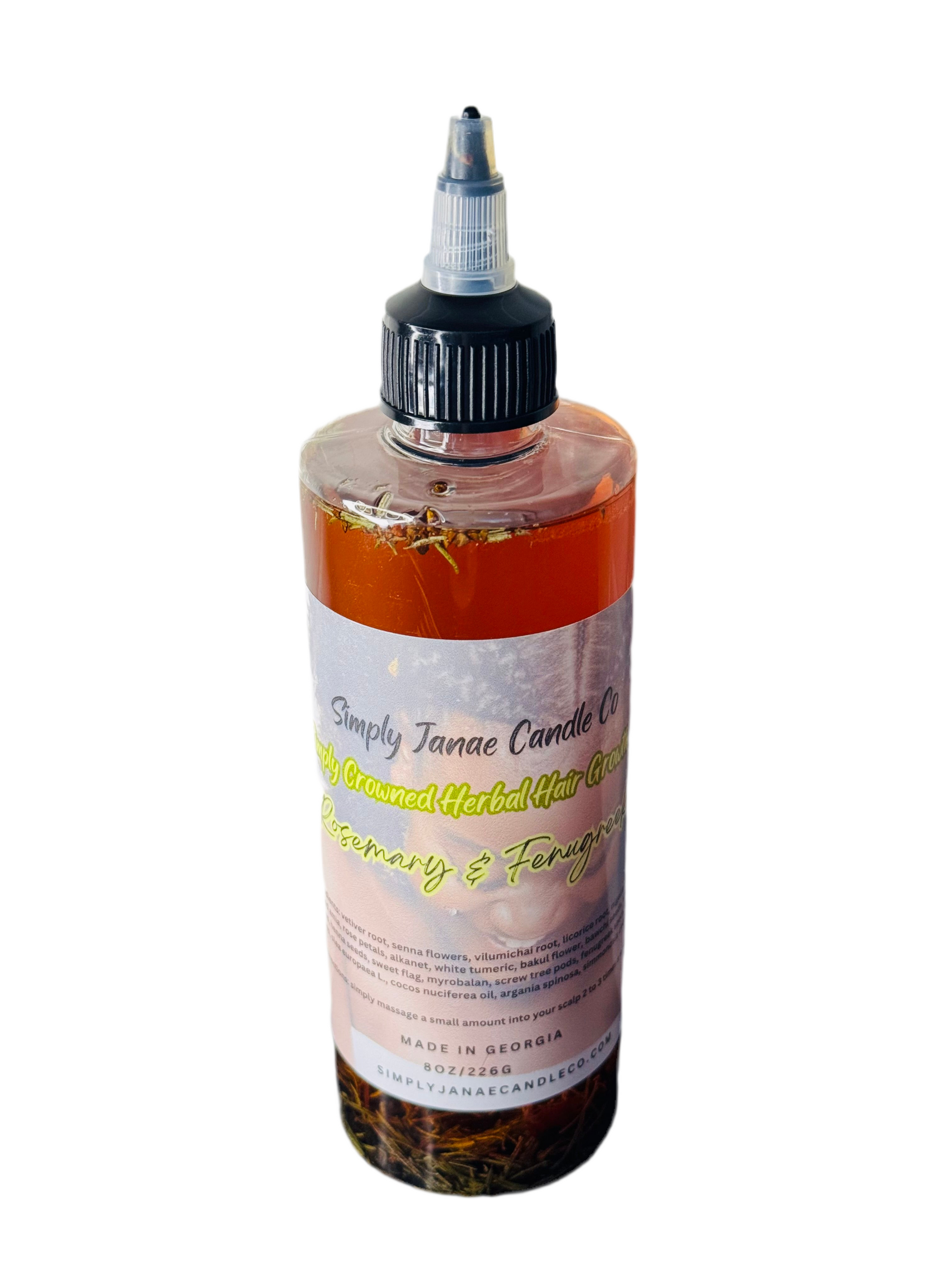 Simply Crowned Herbal Growth Oil