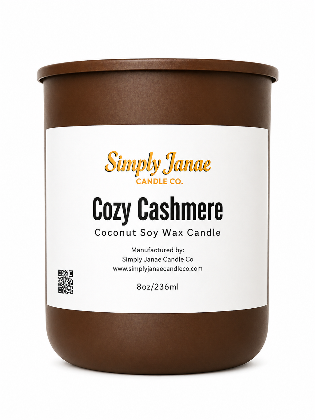 Coconut Soy Candles - Matte Umber Jar | 8oz