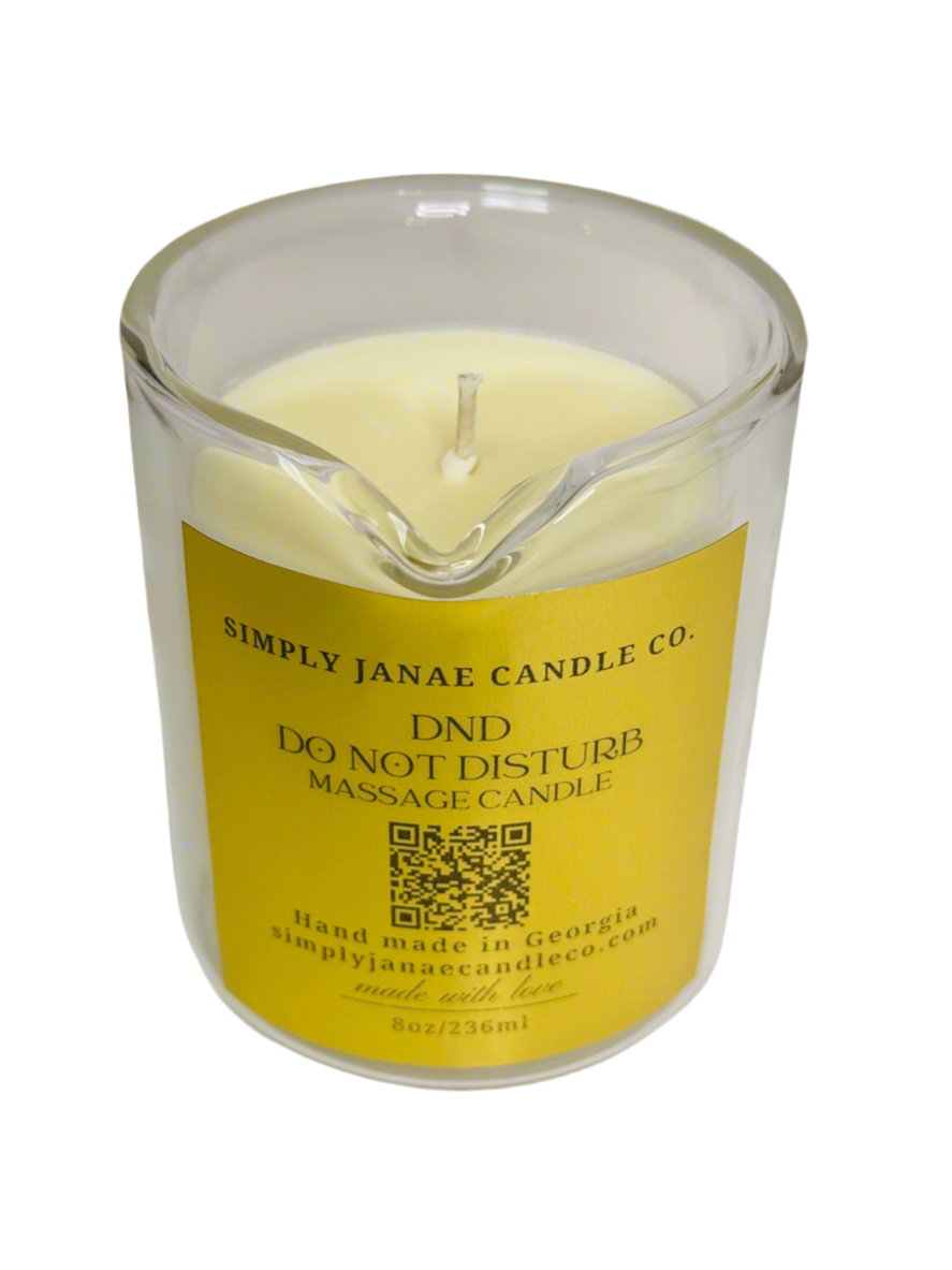 Do Not Disturb Massage Candle